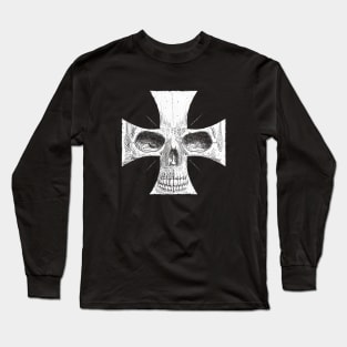 Cross Skull Long Sleeve T-Shirt